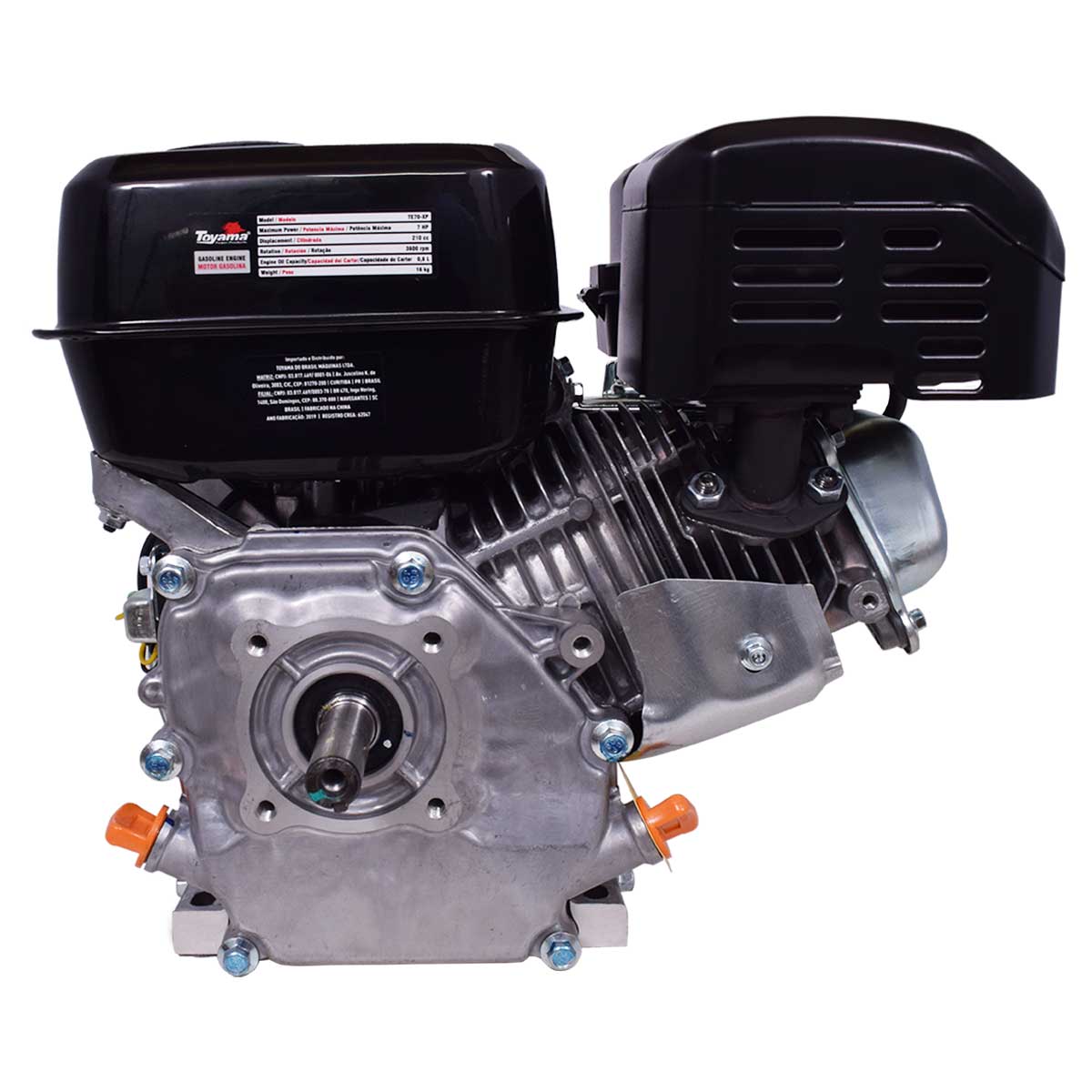 Motor A Gasolina 7 HP Partida Manual TE70-XP Tomaya