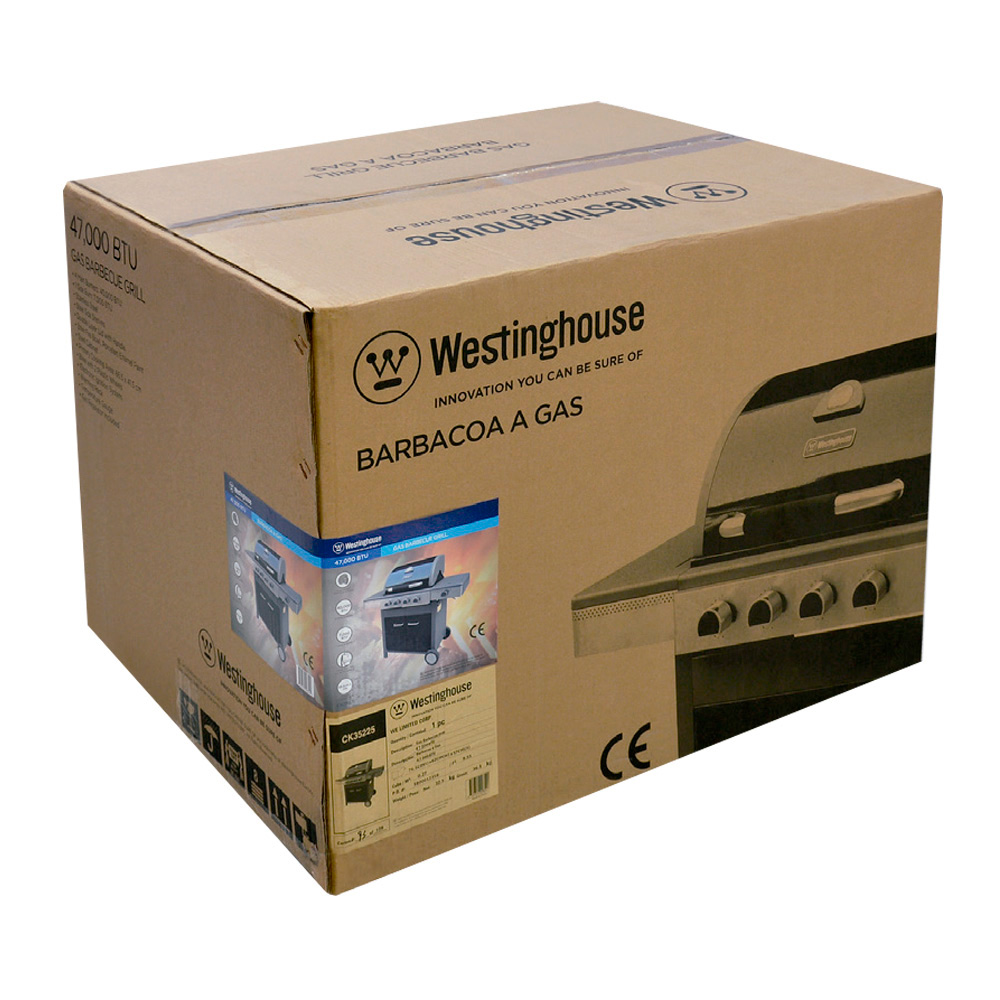 Churrasqueira a Gás Parrilha 5 queimadores CK35225 Westinghouse