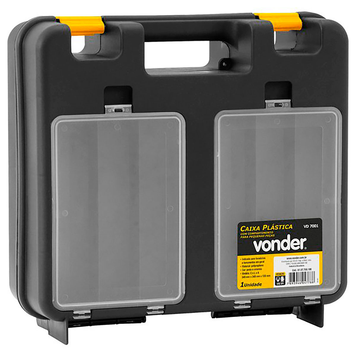 Caixa Plástica VD 7001 Vonder 
