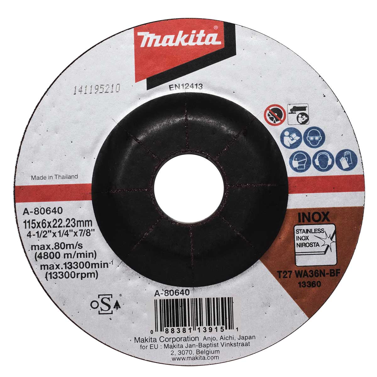 Esmerilhadeira DGA452RFE 18v Bivolt Makita