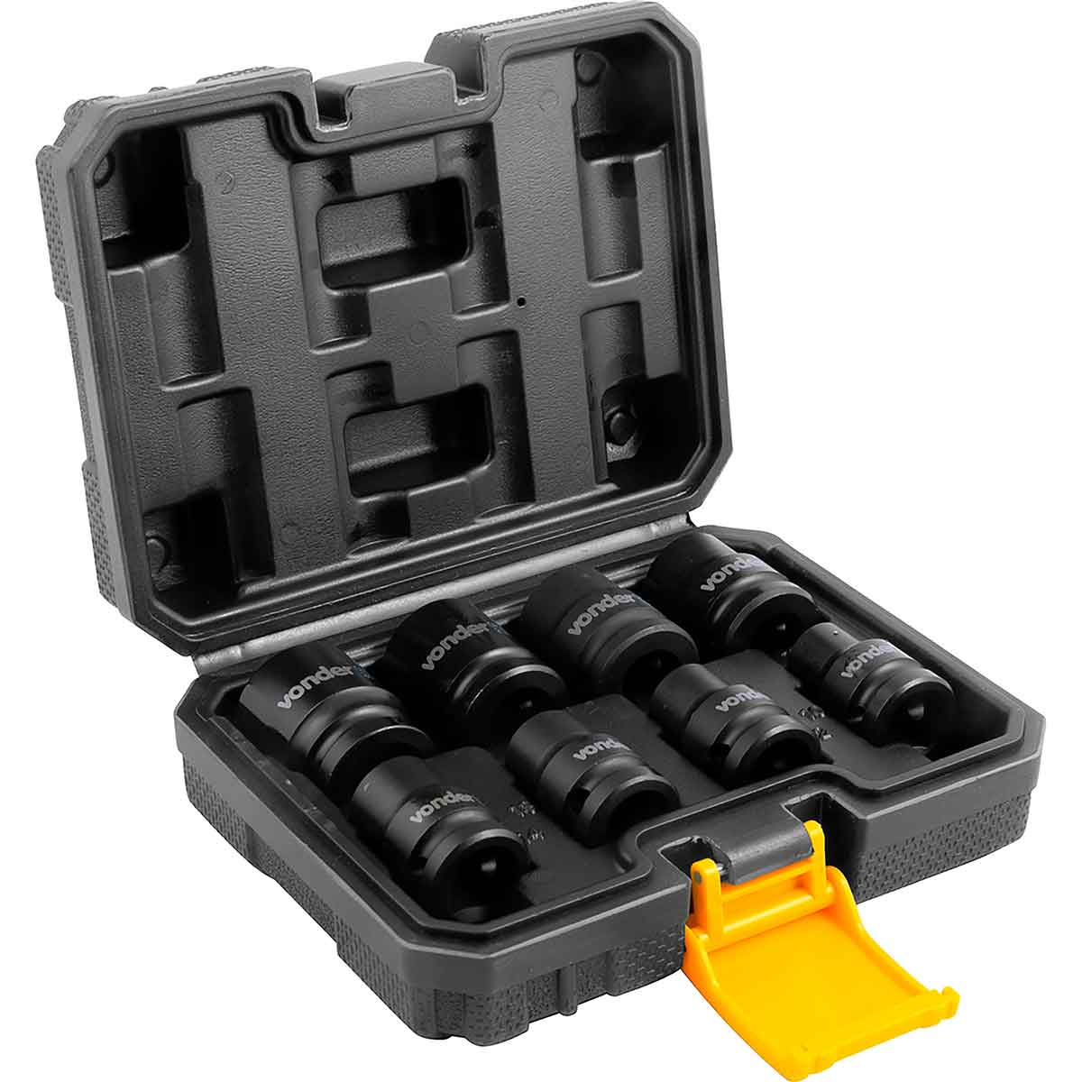 Jogo de Soquetes Sextavados de Impacto 1/2 10 a 24 Vonder