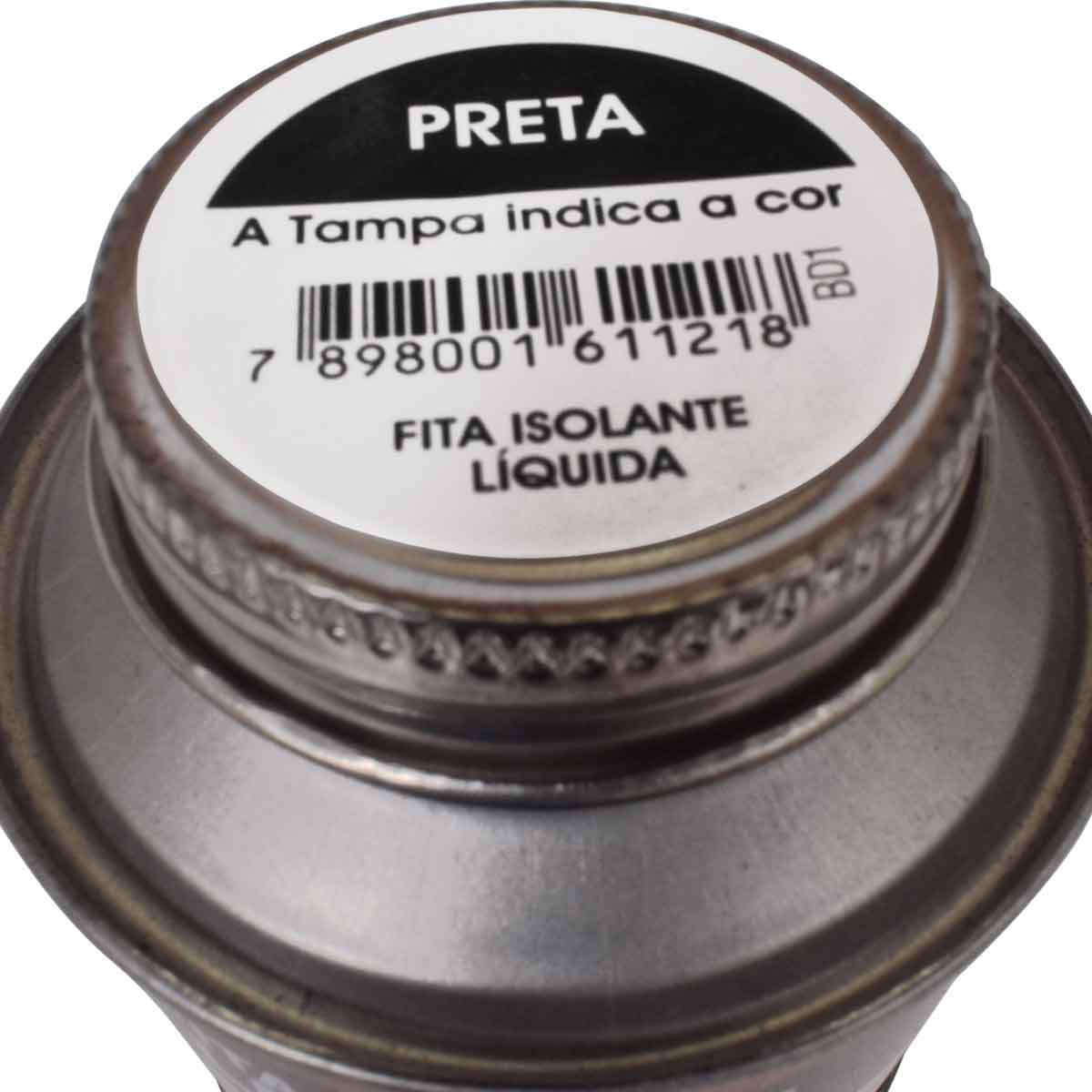 Fita Isolante Líquida Preta 200ml Quimatic Tapmatic