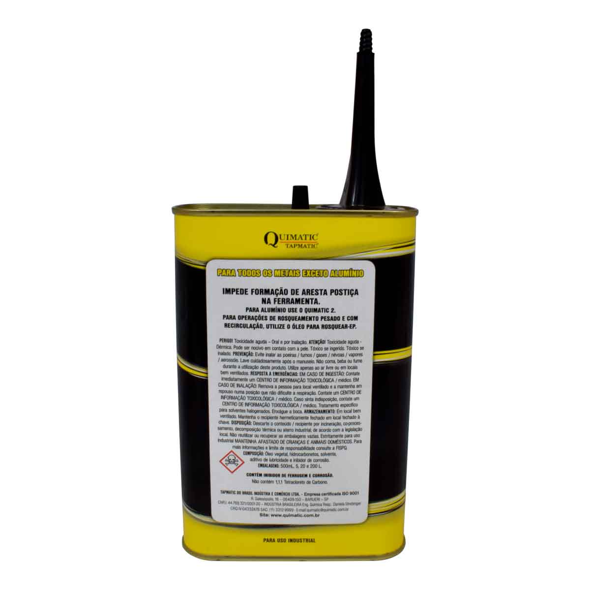 Fluido para Corte Nº 01 500ml Quimatic Tapmatic