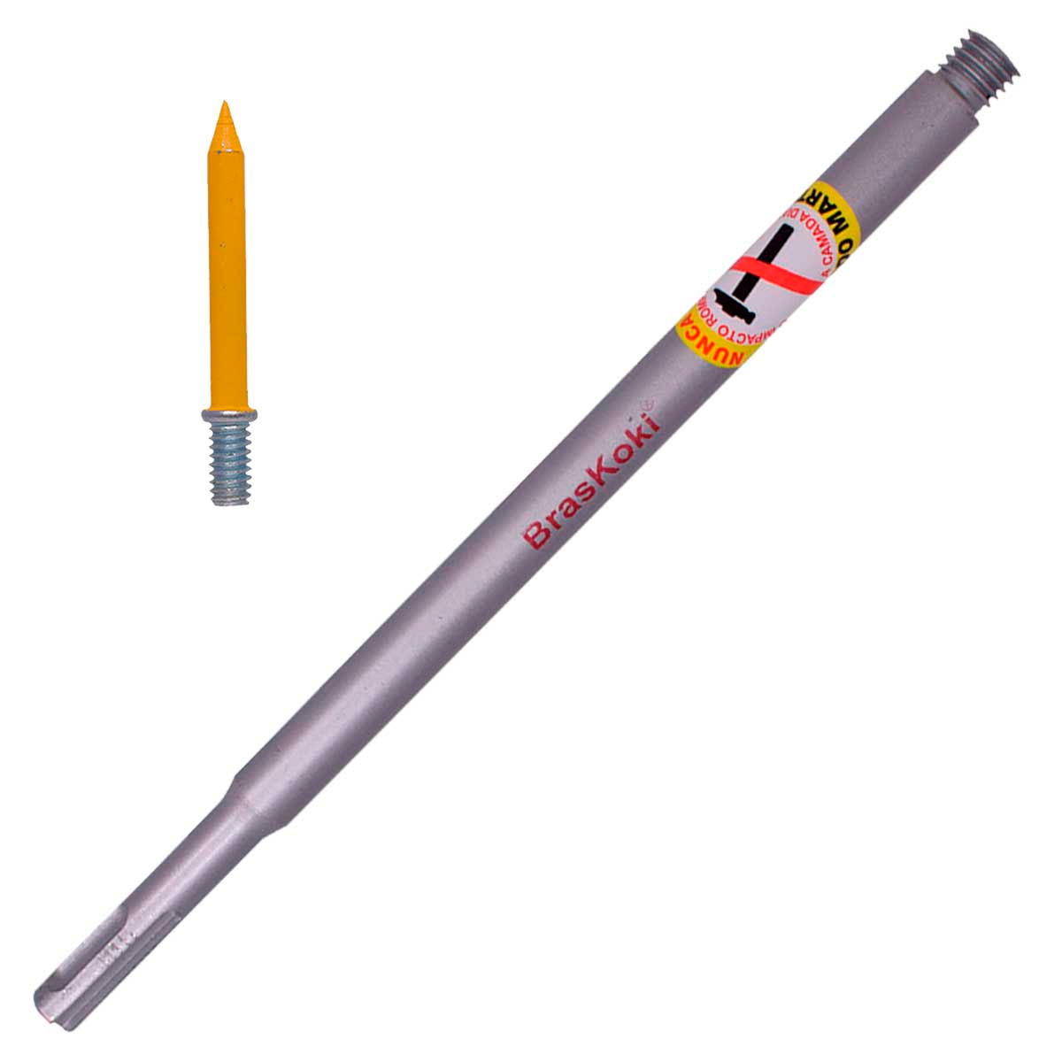 Haste para Serra Copo Sds Plus 150mm M14 Braskoki