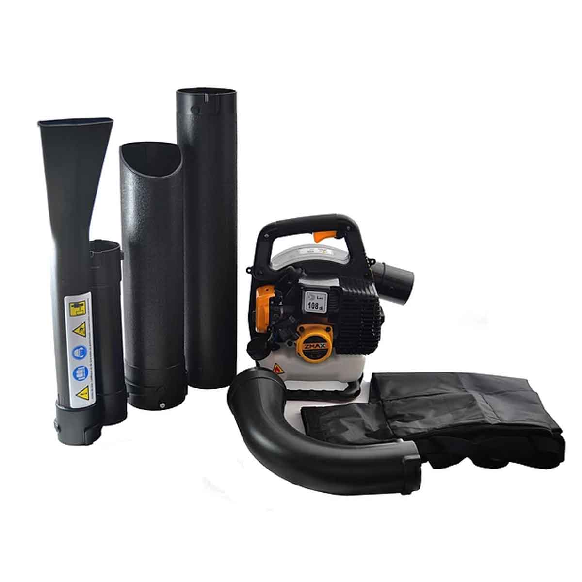 Soprador Aspirador A Gasolina 2t 25,4cc Zmax