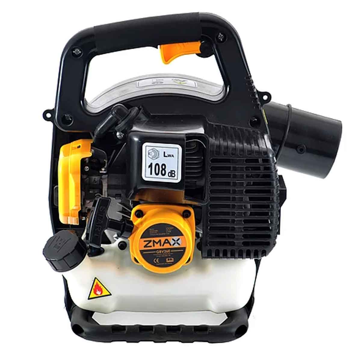 Soprador Aspirador A Gasolina 2t 25,4cc Zmax