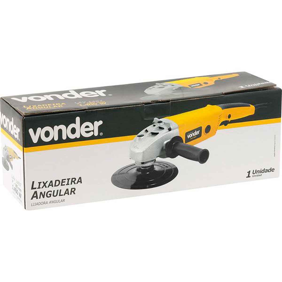 Lixadeira Angular 7 Polegada 1400w LAV1407 220v Vonder