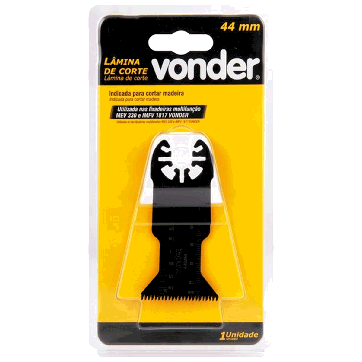 Lâmina Corte para Madeira 44mm para Multifunção Vonder