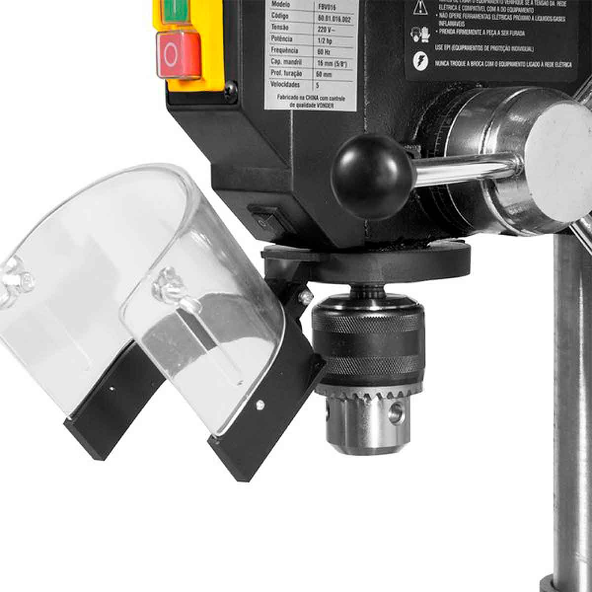 Furadeira de Bancada 16mm 1/2 HP FBV016 Vonder