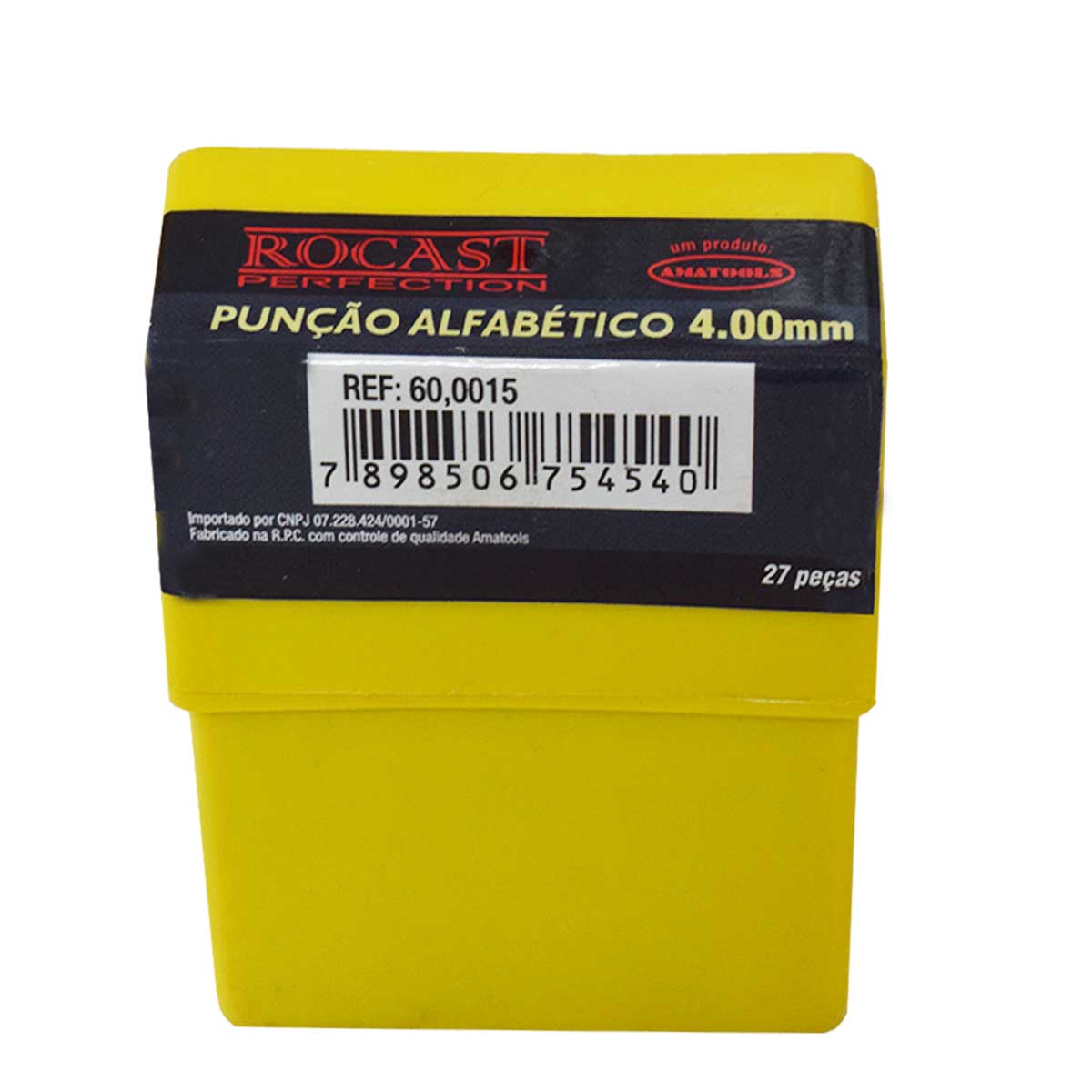 Alfabeto de Aço 04 mm Rocast