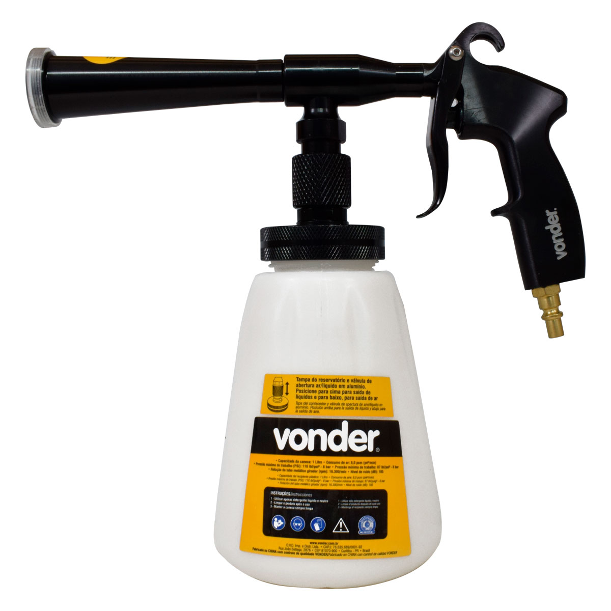 Pistola Tornador para Limpeza Vonder