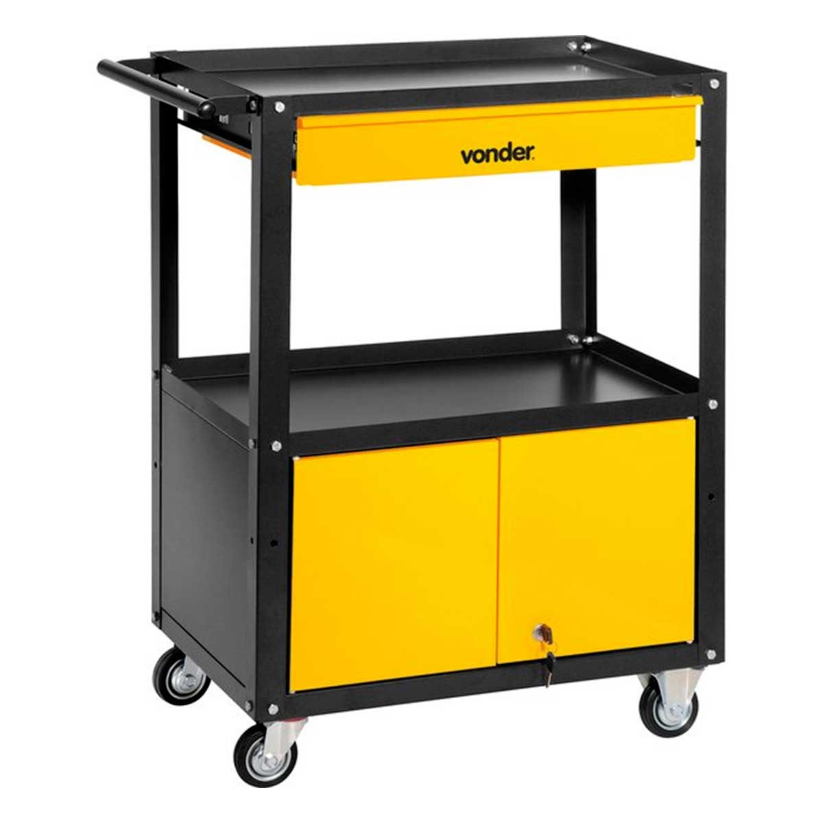 Carrinho para Ferramentas Desmontável Semifechado Vonder