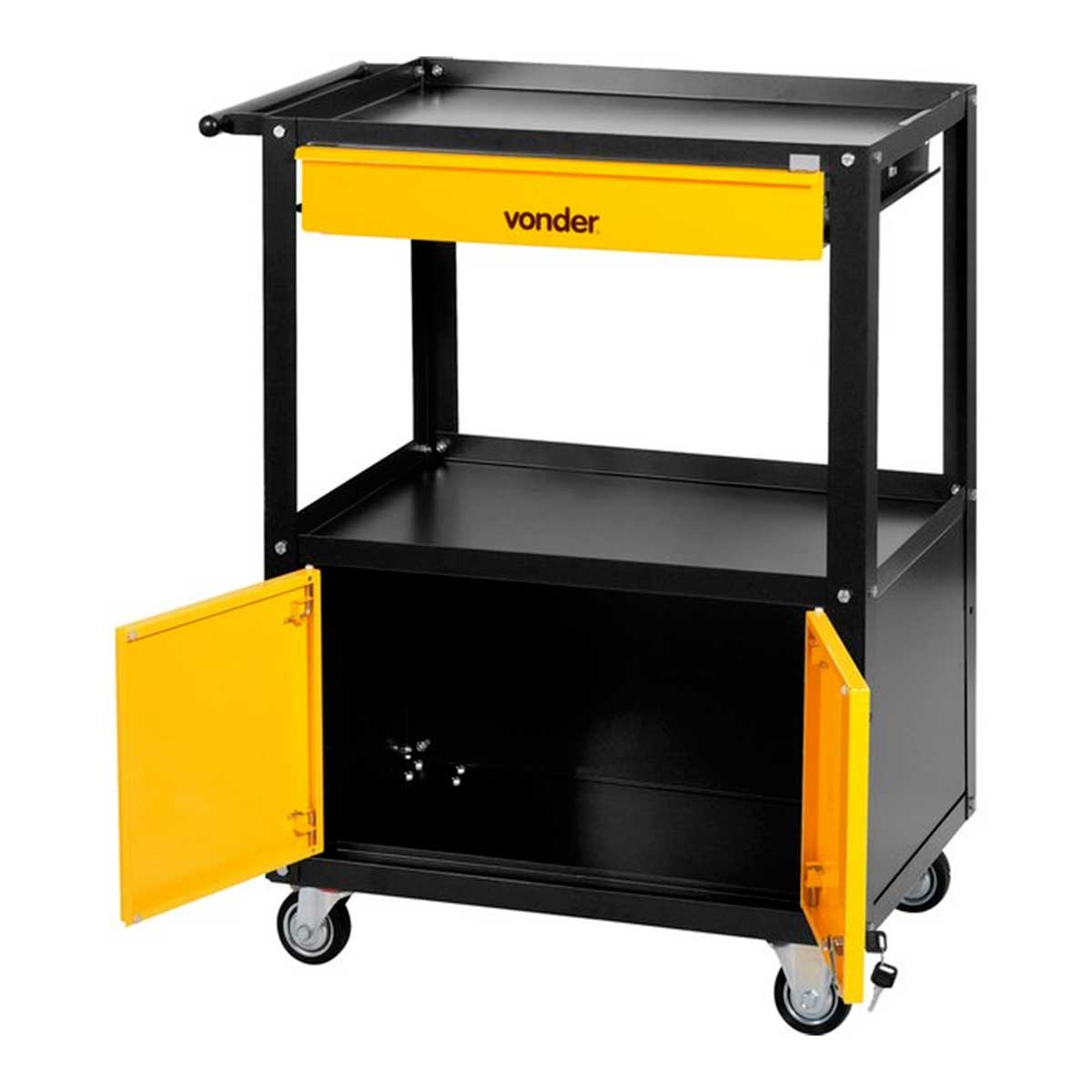 Carrinho para Ferramentas Desmontável Semifechado Vonder