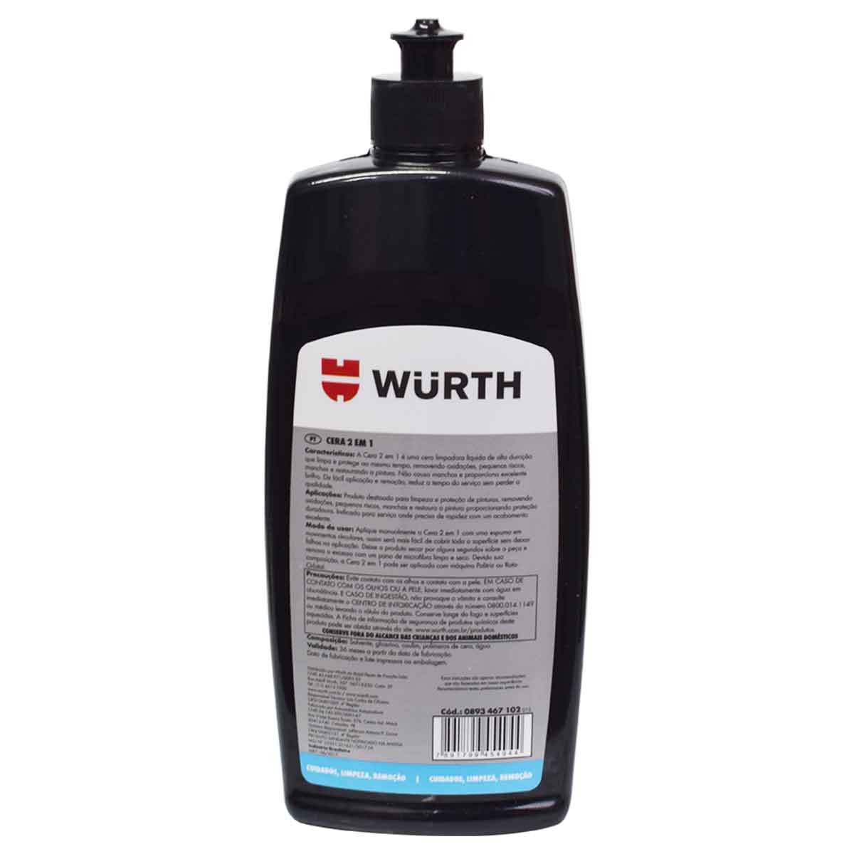 Cera 2 em 1 473ml Wurth