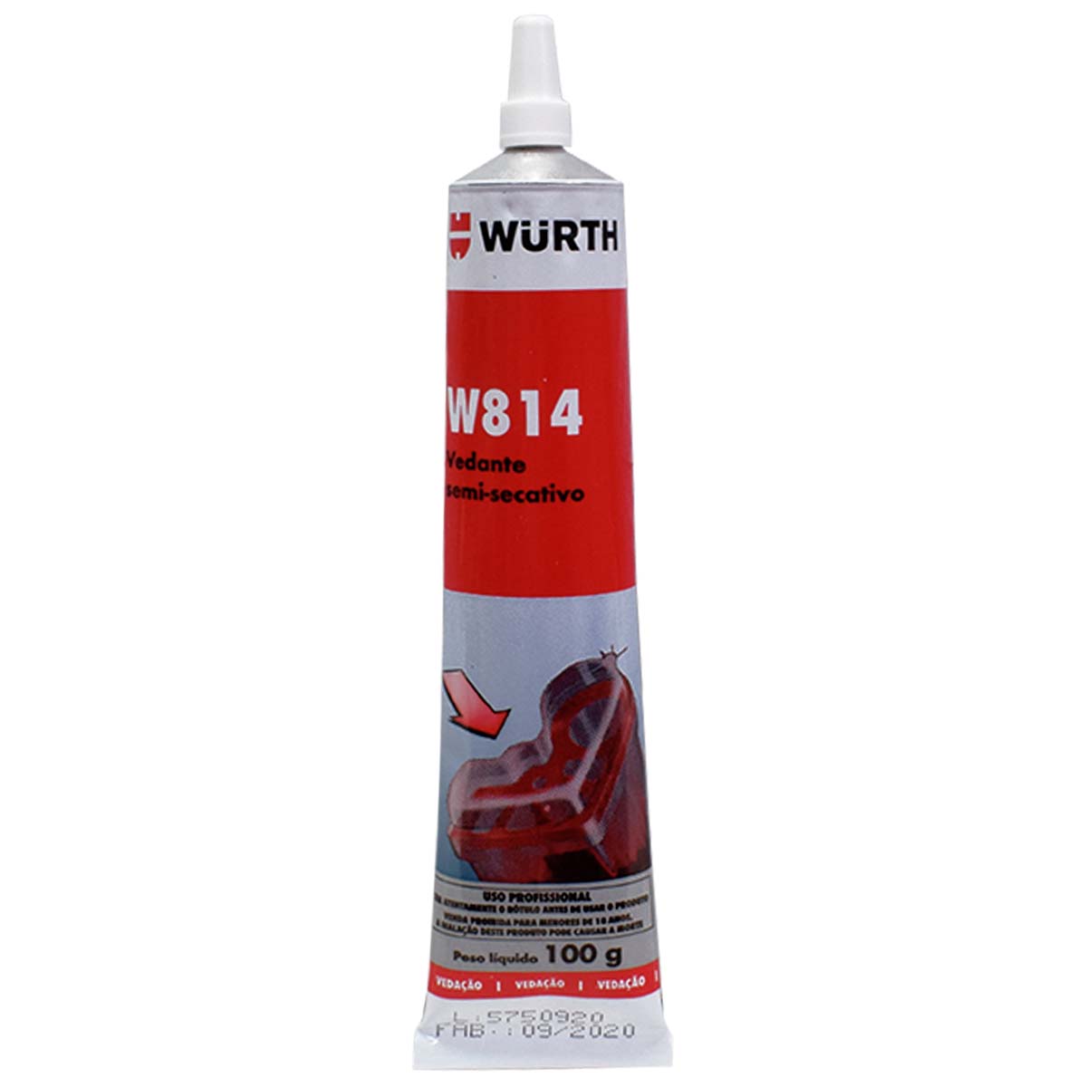 Vedante Líquido Semi Secativo W814 100g Wurth