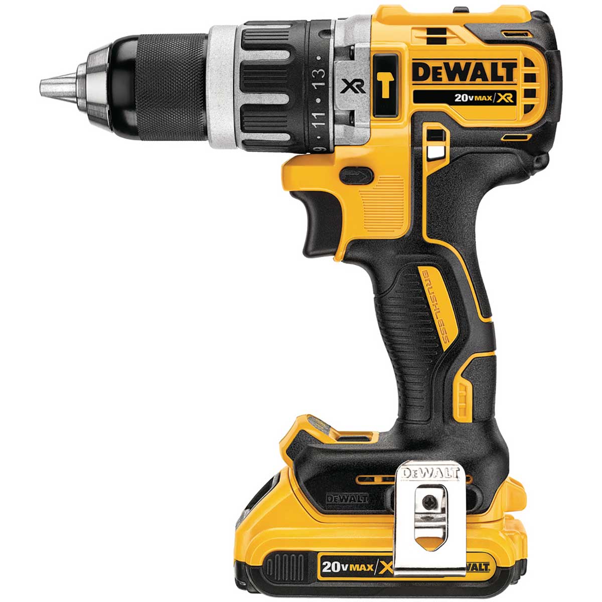 Furadeira e Paraf. de Impacto 1/2 Pol Bivolt DCD796D2 Dewalt