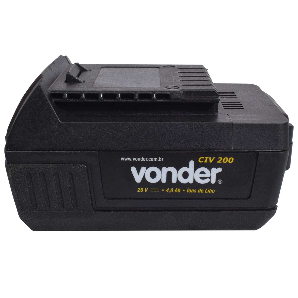 Bateria Li-ion 20V 4AH para Chave de Impacto CIV200 Vonder