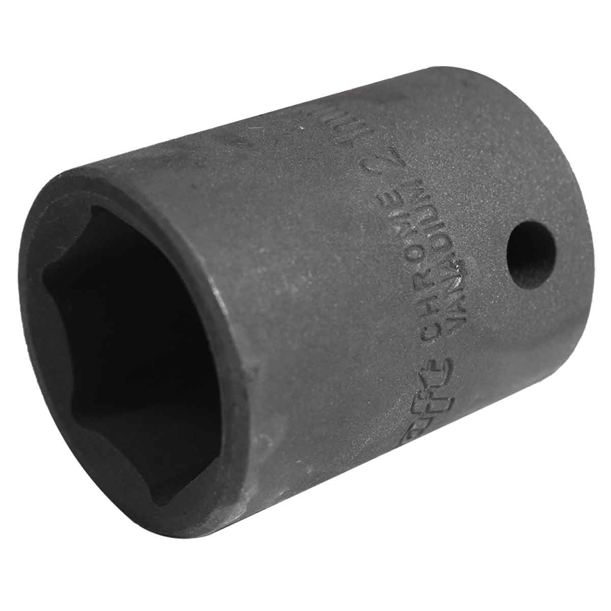 Soquete Impacto Sextavado CR-V 1/2 Pol 21mm Curto Waft