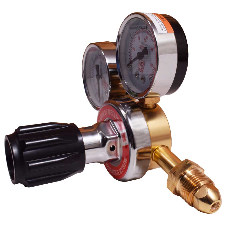 Regulador Acetileno Pressão V8