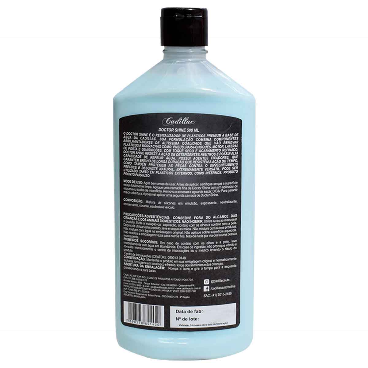 Revitalizador de Plásticos 500ml Doctor Shine Cadillac