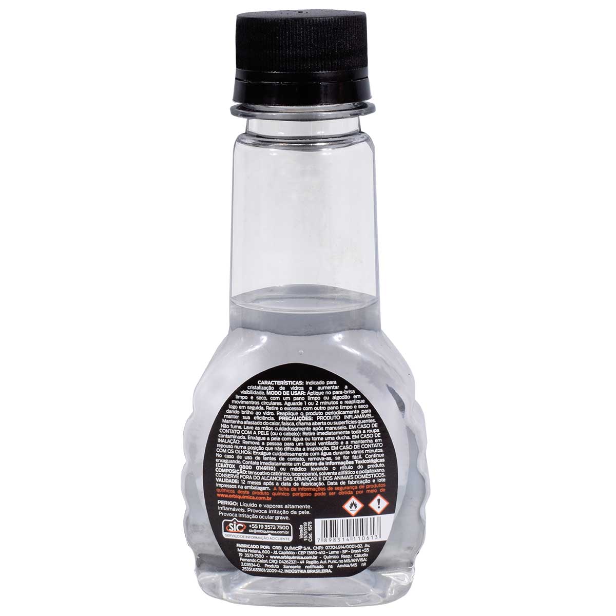 Water Off Cristalizador Impermeabiliza Vidros 100ml Orbi 