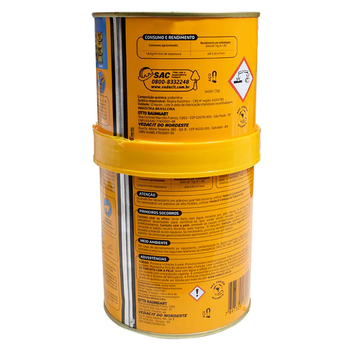 Cola Compound Adesivo 1 Kg Vedacit