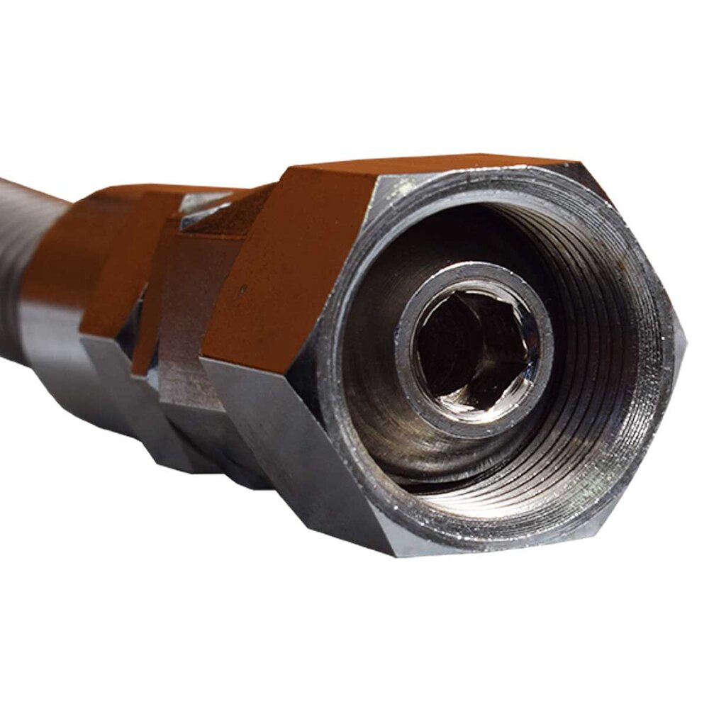Conexão Com Mola 3/8 Para Mangueira Nylon Devilbiss