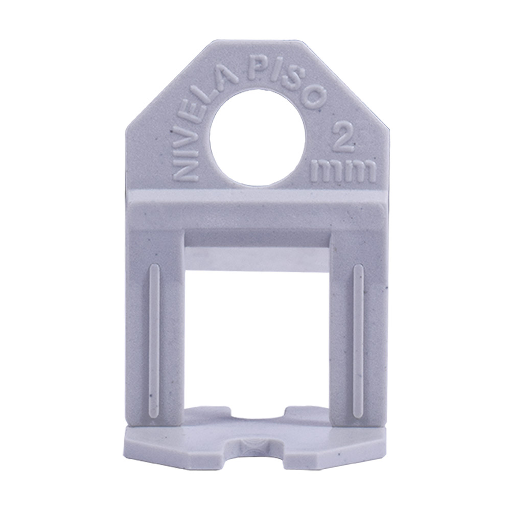 Espaçador e Nivelador Branco de Pisos 2,00mm 100 Peças Eco