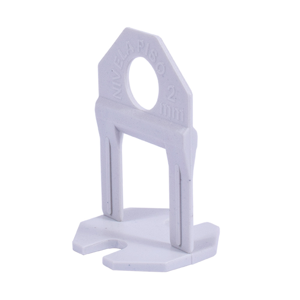 Espaçador e Nivelador Branco de Pisos 2,00mm 100 Peças Eco