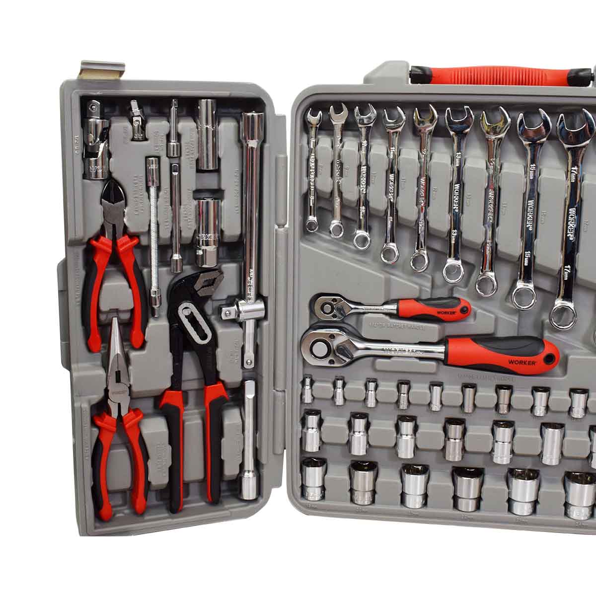 Jogo de Ferramentas 110 Peças Worker