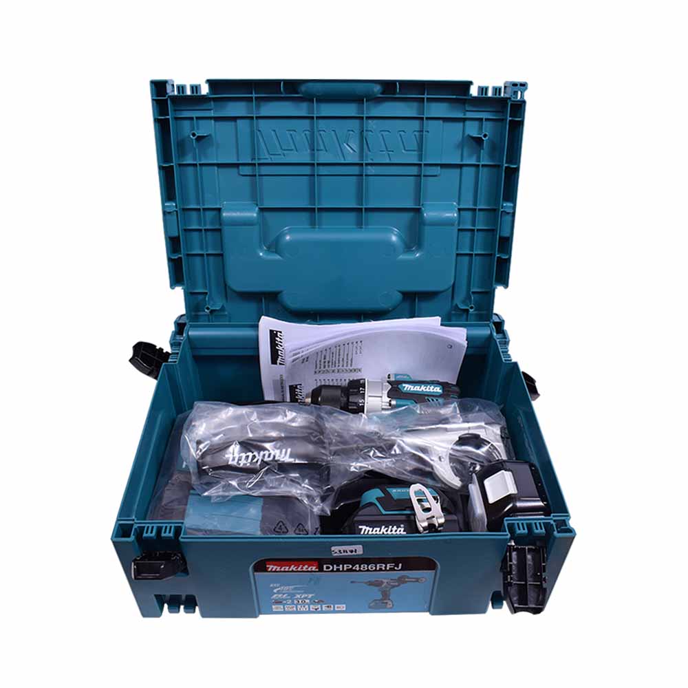 Furadeira/Paraf Bateria DHP486RFJ 18V 3AH Bivolt Makita