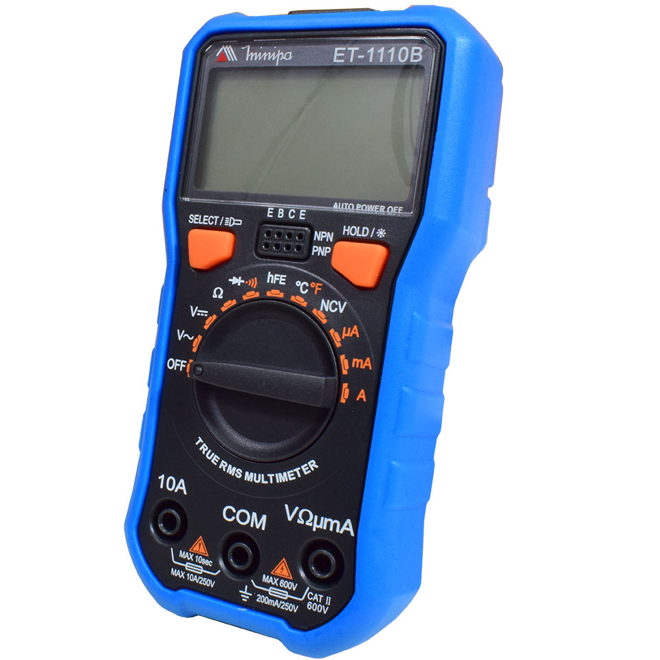 Multímetro Digital 3.1/2 ET-1110B Minipa