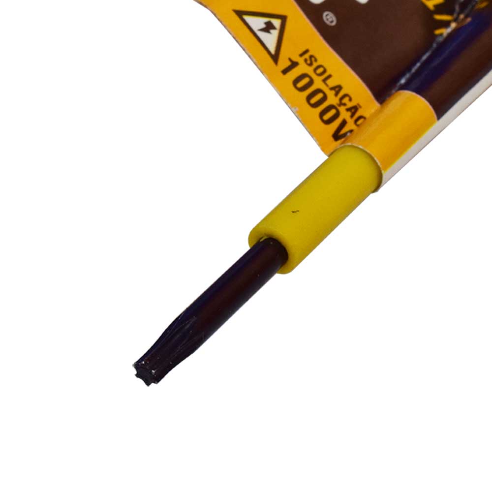 Chave Phillips com Haste Isolada 1/8 x 2-1/2 Pol Vonder