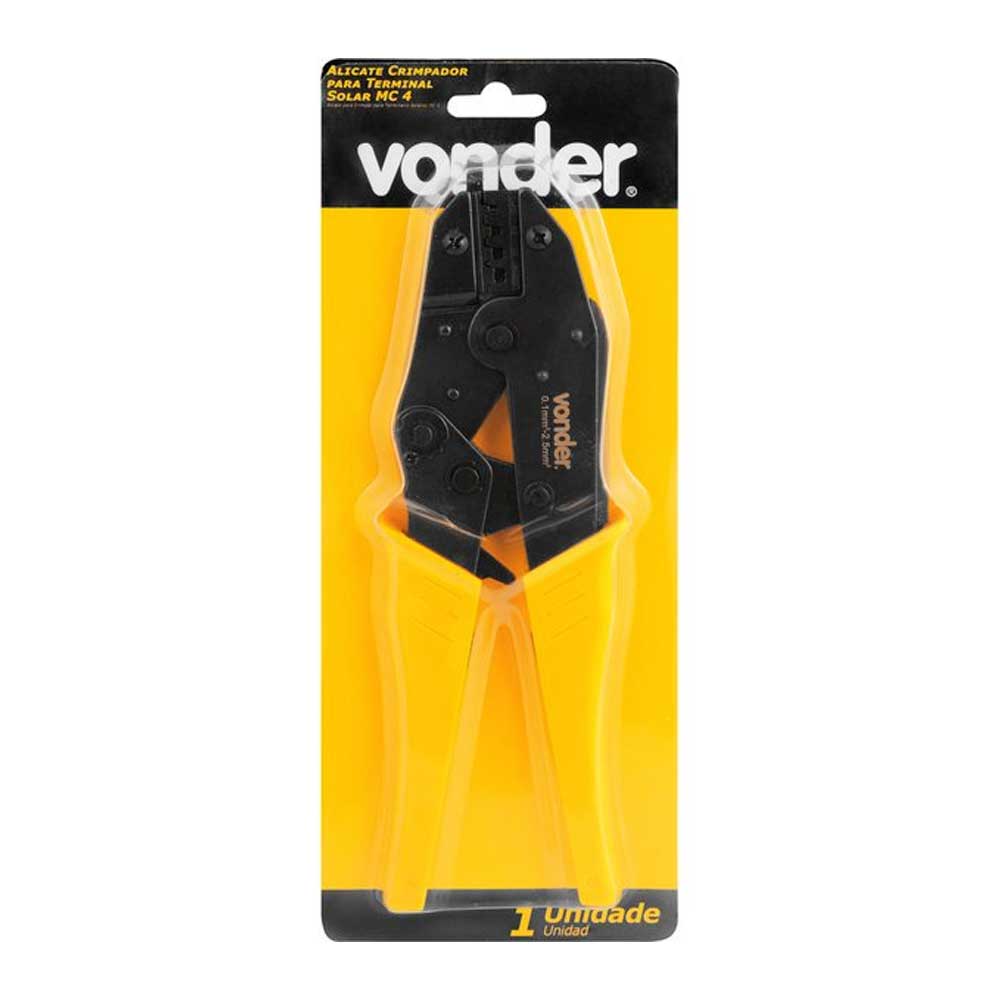 Alicate Crimpador para Terminal MC4 Vonder