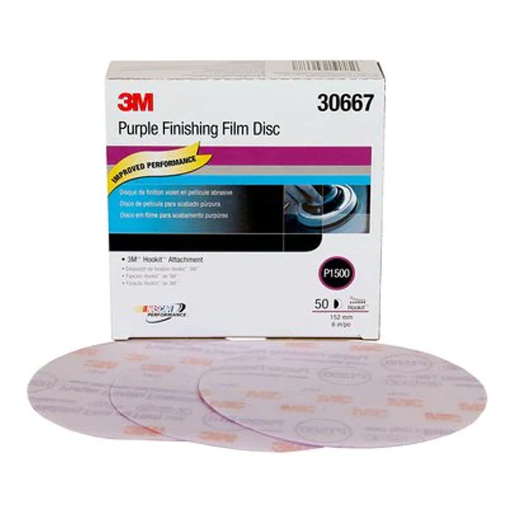Disco Lixa Para Polimento 152mm Sem Furo 260L P1500 3M