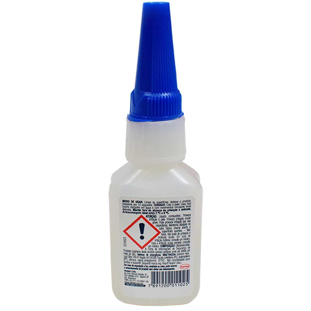 Cascola Adesivo Instantâneo 20g 451 Henkel