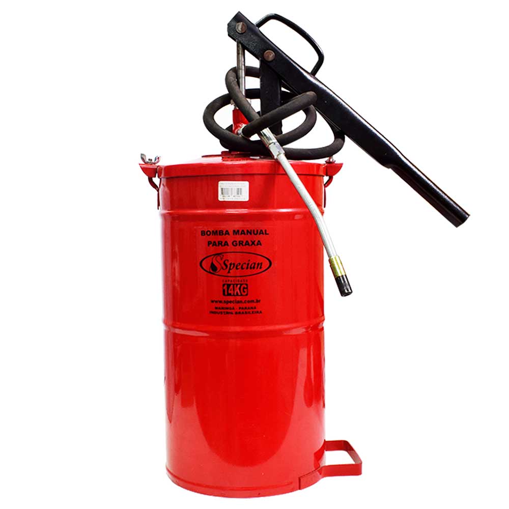 Bomba Manual Graxa 14 Kg BGR-14 Specian Pikilub 