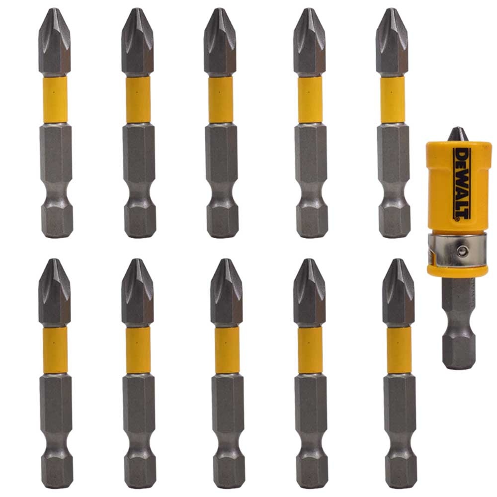 Jogo De Bits Philips Maxfit 2 Polegadas 50mm 11 Peças Dewalt