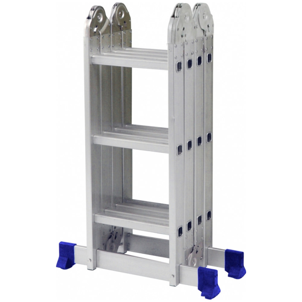 Escada Multifuncional Alumínio 4x3 s/ plataforma 12 degr 5131 Mor