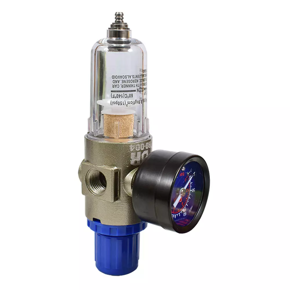 Filtro 1/4 Pol. Para Ar Com Regulador Com Manômetro PRO-004 PDR