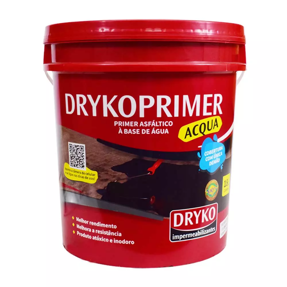 Impermeabilizante Asfaltico Acqua P/Manta 18L Drykoprimer