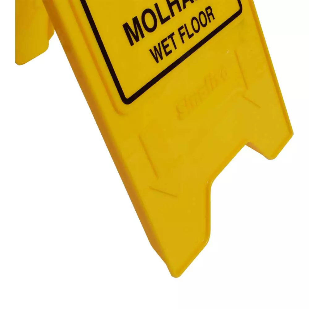 Cavalete Poliestireno 21x53cm Piso Molhado Sinalize