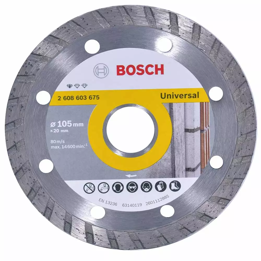 Disco Diamantado Turbo 105x20mm 2608.603.675 Bosch