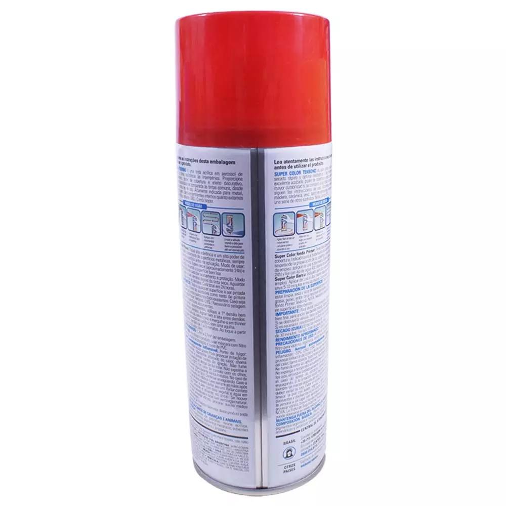Tinta Spray Uso Geral Vermelho 350ml Tekbond 