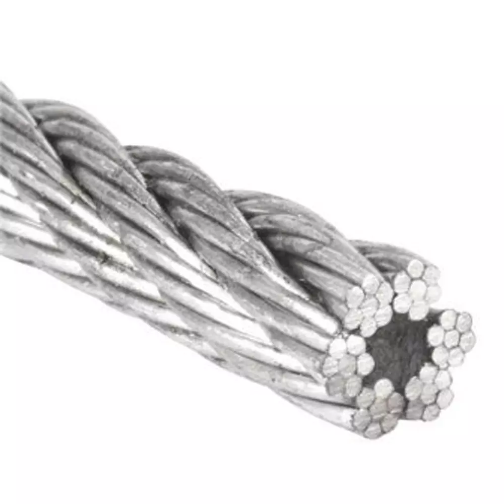 Cabo Aço Galvanizado Af 3,2-1/8 6x7 Vonder