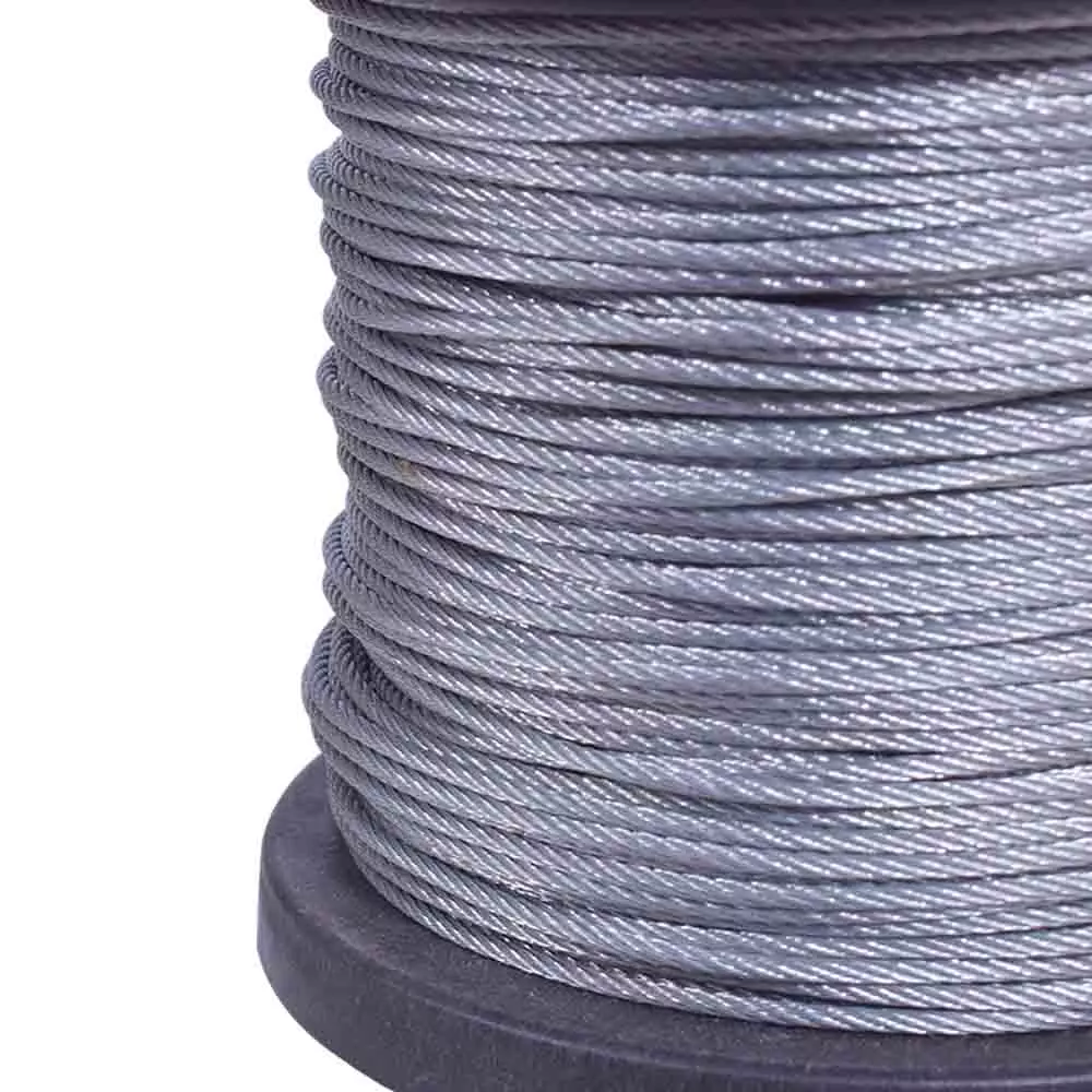 Cabo Aço Galvanizado Af 1,6-1/16 6x7 100 Metros Vonder