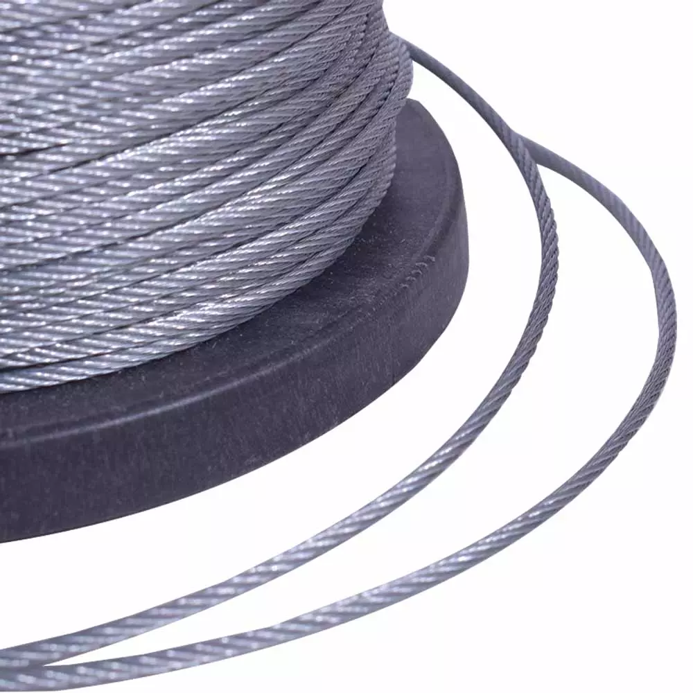 Cabo Aço Galvanizado Af 1,6-1/16 6x7 100 Metros Vonder