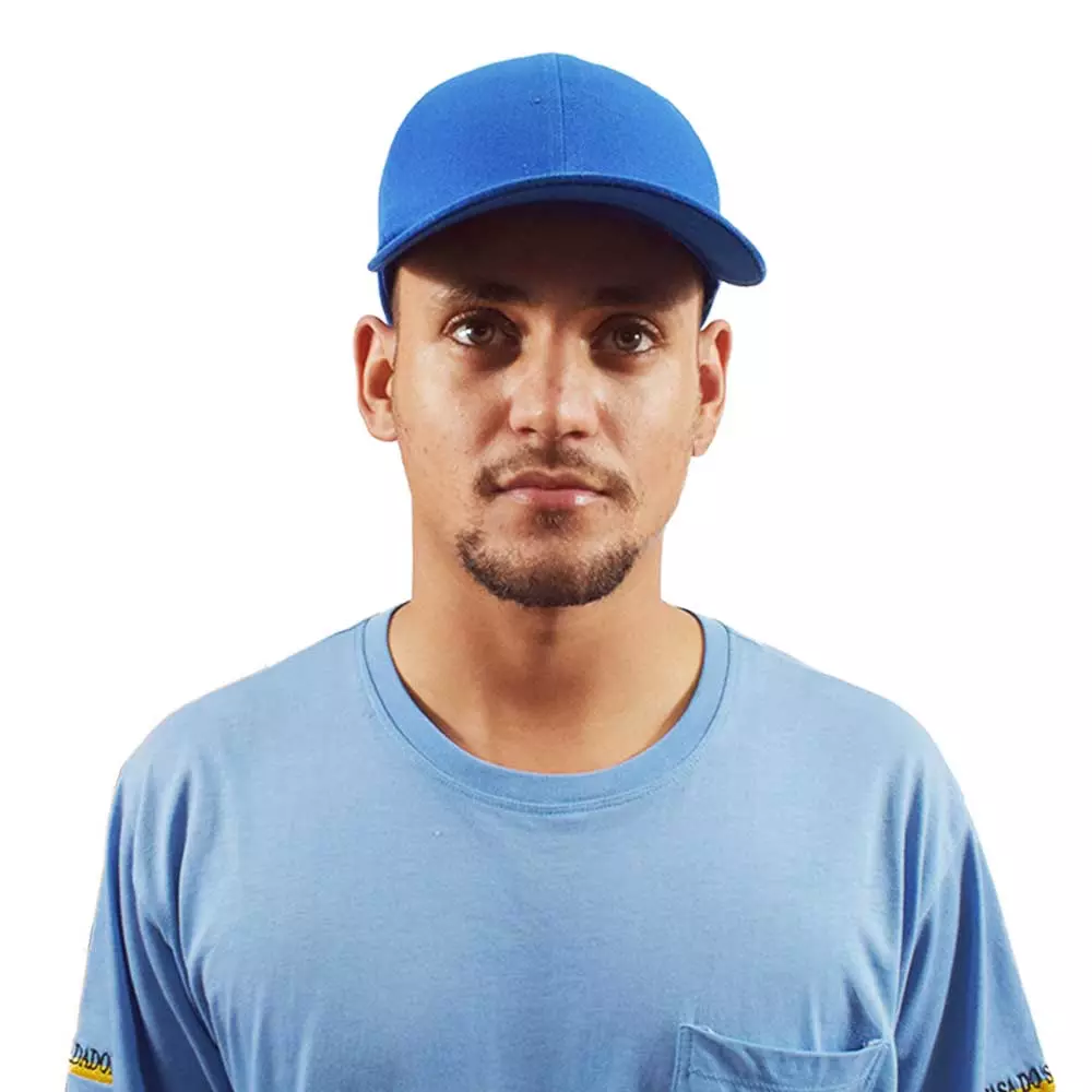 Boné de Segurança Azul Com Casquete Nexus