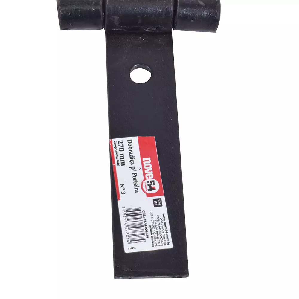 Dobradiça para Porteira NR3 270mm Nove54