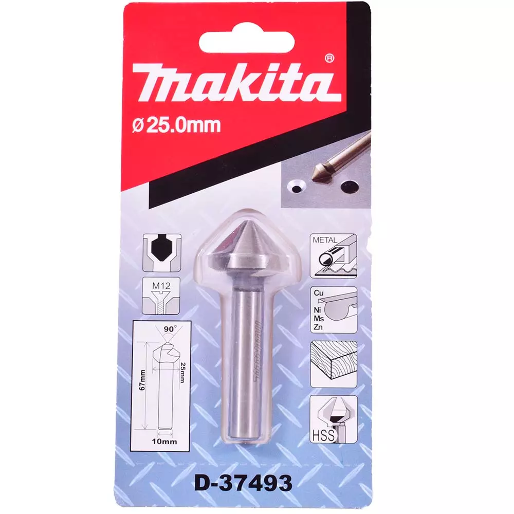 Broca Escareadora 25mm D-37493 Makita